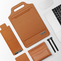 Bolsa multifuncional para computadora portátil con soporte para alfombrilla de ratón, 12 inch, 13 inch, 15 inch