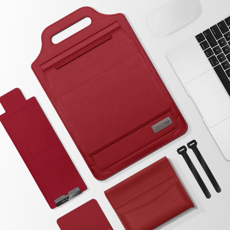 Bolsa multifuncional para computadora portátil con soporte para alfombrilla de ratón, 12 inch, 13 inch, 15 inch