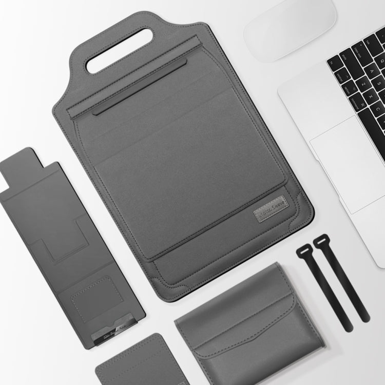 Bolsa multifuncional para computadora portátil con soporte para alfombrilla de ratón, 12 inch, 13 inch, 15 inch
