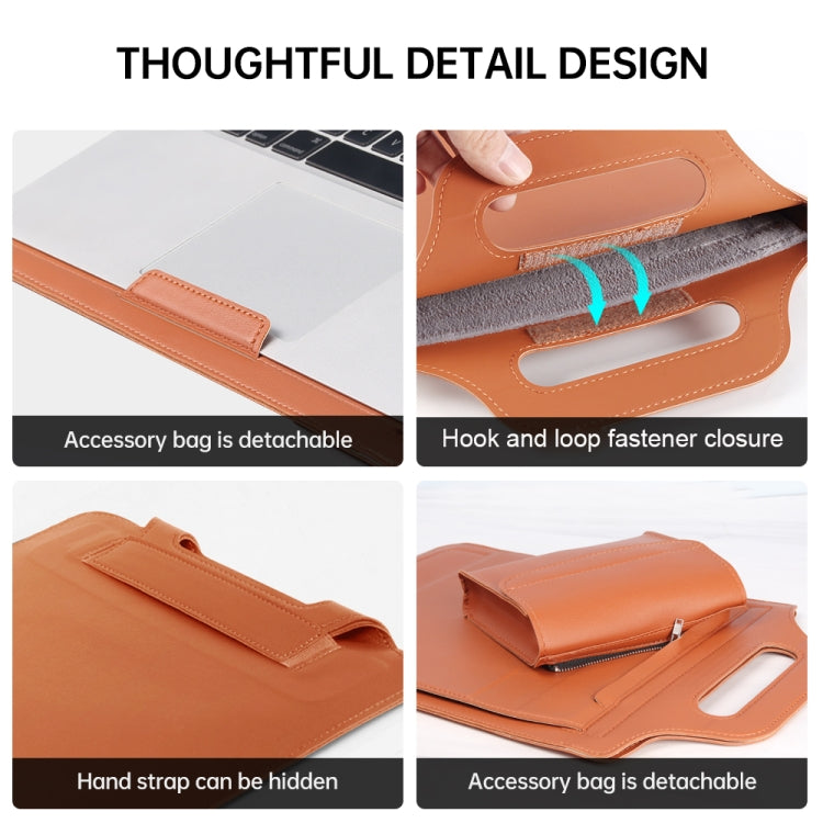 Bolsa multifuncional para computadora portátil con soporte para alfombrilla de ratón, 12 inch, 13 inch, 15 inch