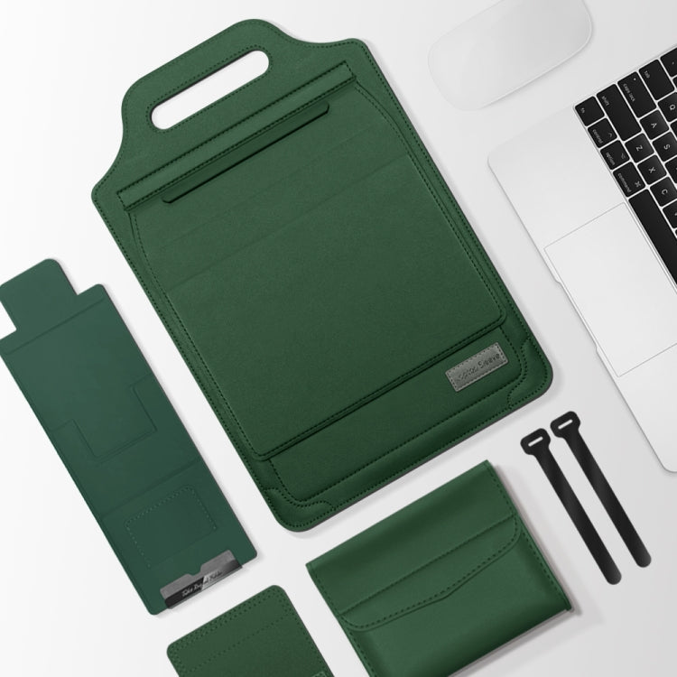 Bolsa multifuncional para computadora portátil con soporte para alfombrilla de ratón, 12 inch, 13 inch, 15 inch