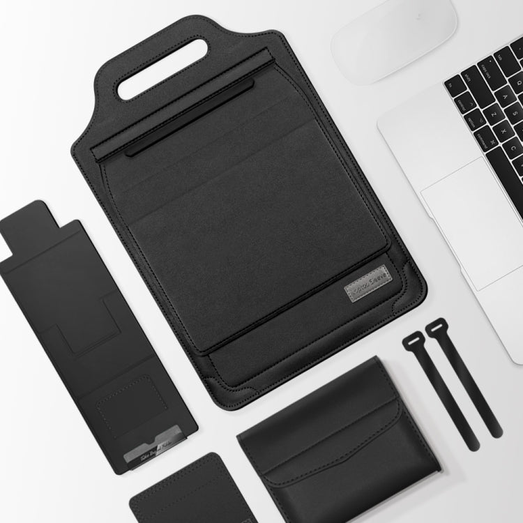 Bolsa multifuncional para computadora portátil con soporte para alfombrilla de ratón, 12 inch, 13 inch, 15 inch