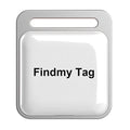 Find My Tag Square Smart Bluetooth Anti-perdida Localizador de alarma Rastreador, Square (White), Square (Black)