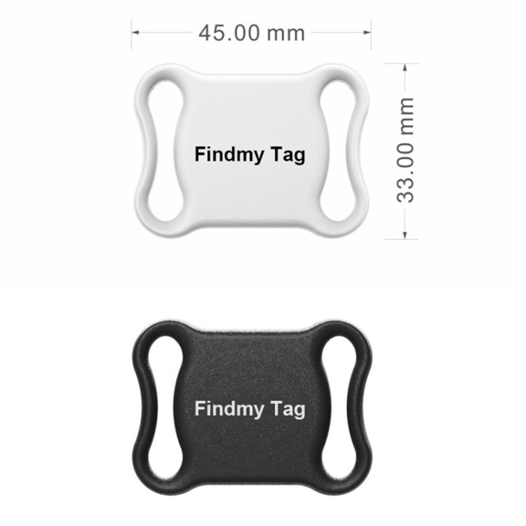 Find My Tag Special Shape Smart Bluetooth Anti-pérdida Localizador de alarma Rastreador, Special Shape (Black), Special Shape (White)