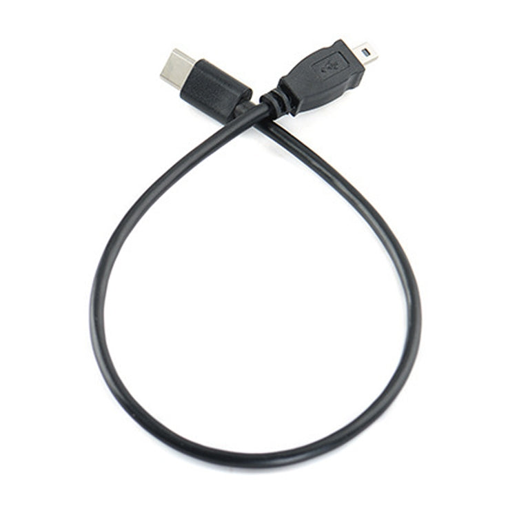 5 PCS 30cm Tipo-C / USB-C a Mini Cable de datos de teléfono OTG de 8 pines para Nikon, Type-C to Mini 8 Pin For Nikon