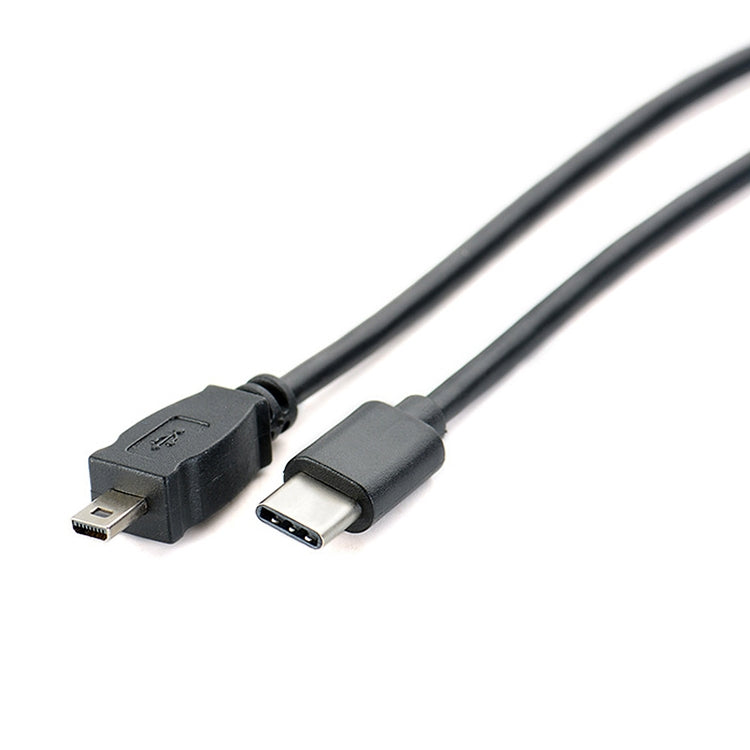 5 PCS 30cm Tipo-C / USB-C a Mini Cable de datos de teléfono OTG de 8 pines para Nikon, Type-C to Mini 8 Pin For Nikon