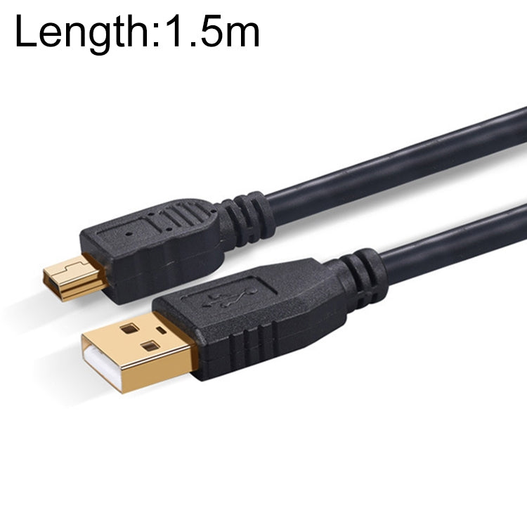 Mini cable de datos de extensión de cámara de 5 pines a USB 2.0, 1.5m, 2m, 3m, 5m
