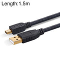 Mini cable de datos de extensión de cámara de 5 pines a USB 2.0, 1.5m, 2m, 3m, 5m