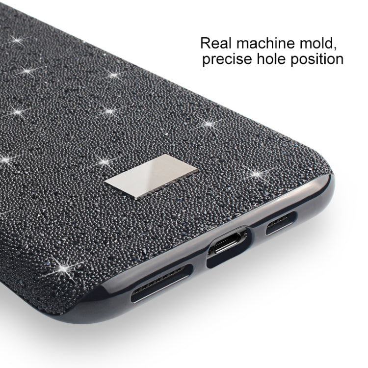 Mutural TPU + PC + Estuche protector de tela de diamante, For iPhone 11 Pro, For iPhone 11, For iPhone 11 Pro Max