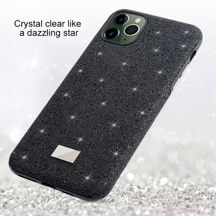 Mutural TPU + PC + Estuche protector de tela de diamante, For iPhone 11 Pro, For iPhone 11, For iPhone 11 Pro Max