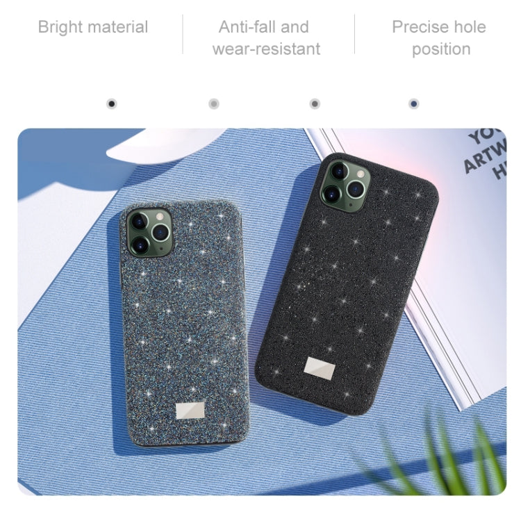 Mutural TPU + PC + Estuche protector de tela de diamante, For iPhone 11 Pro, For iPhone 11, For iPhone 11 Pro Max