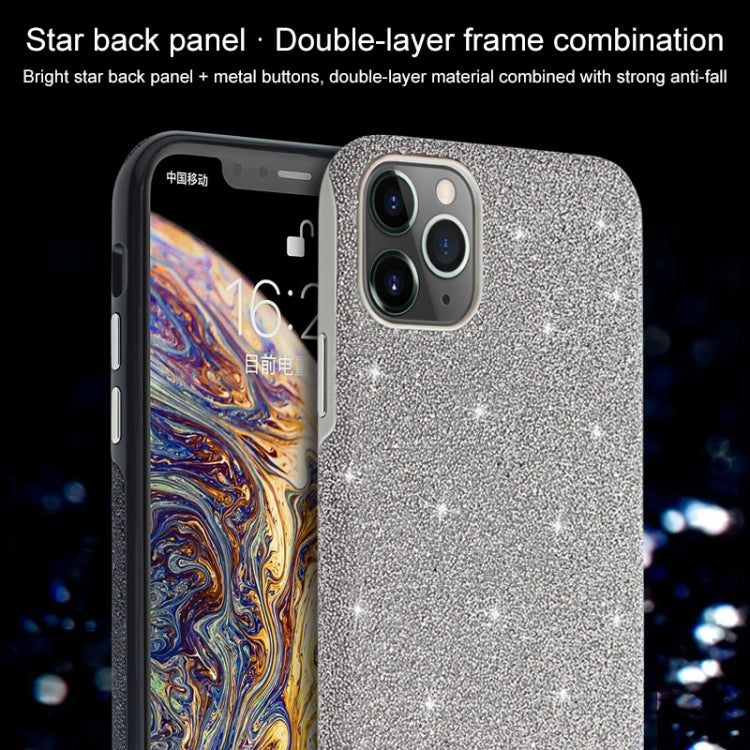 Mutural TPU + PC + Estuche protector de tela de diamante, For iPhone 11 Pro, For iPhone 11, For iPhone 11 Pro Max