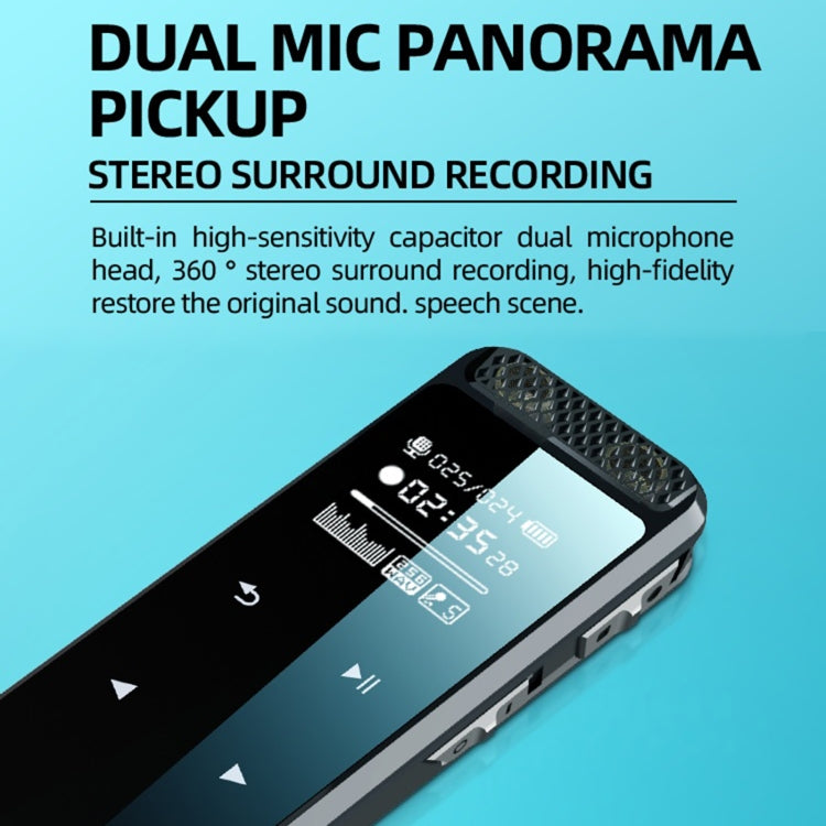 Lápiz de grabación de control de voz Q55 Smart HD con reducción de ruido, No Memory, 4GB, 8GB, 16GB, 32GB