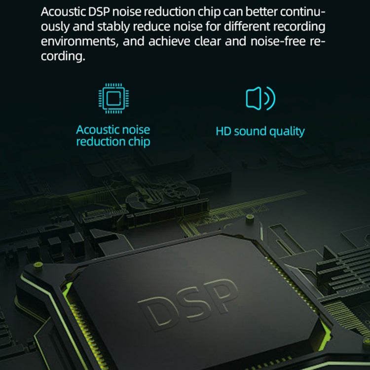 Lápiz de grabación de control de voz Q55 Smart HD con reducción de ruido, No Memory, 4GB, 8GB, 16GB, 32GB