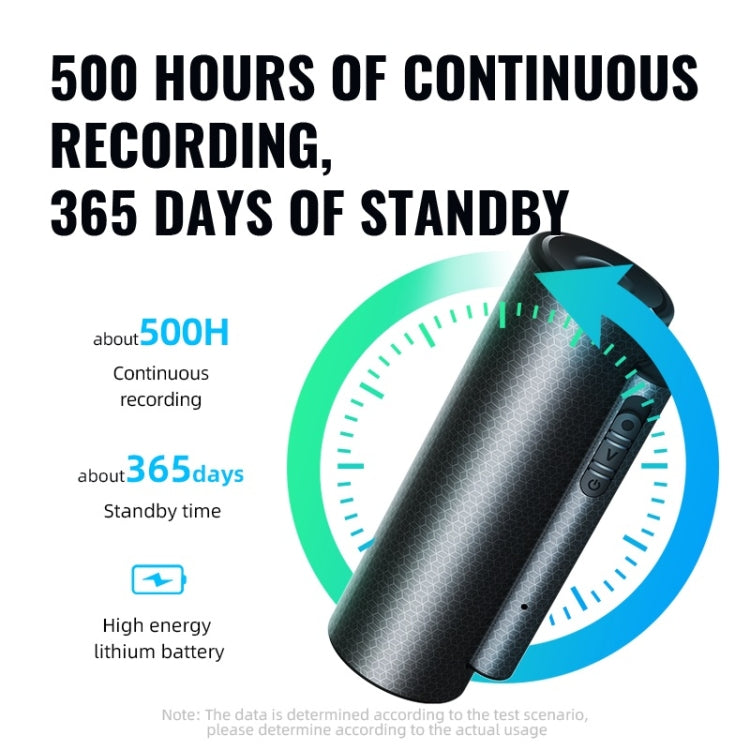 Q76 Smart HD Reducción de ruido Control de voz Pluma de grabación magnética fuerte, 4GB, 8GB, 16GB, 32GB