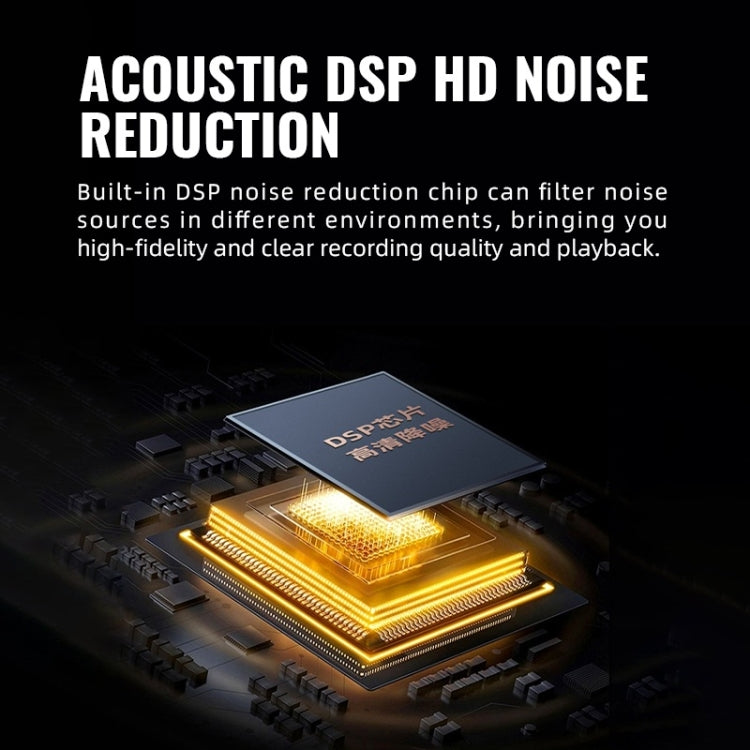 Q76 Smart HD Reducción de ruido Control de voz Pluma de grabación magnética fuerte, 4GB, 8GB, 16GB, 32GB