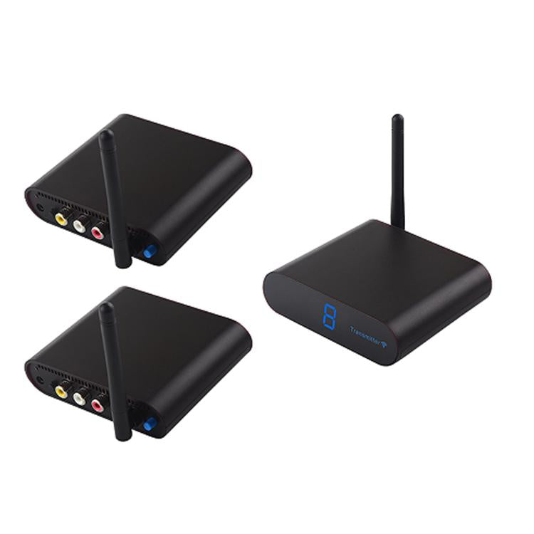 Measy AV530-2 5.8GHz Transmisor inalámbrico de audio / video + 2 receptores, Distancia de transmisión: 300 m,, Black EU Plug, Black AU Plug, Black UK Plug, Silver UK Plug, Silver AU Plug, Silver EU Plug