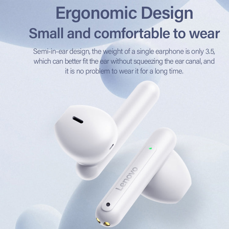 Lenovo LP1Pro Half In-Ear HD Llamada Inalámbrica Bluetooth TWS Auricular deportivo, LP1Pro