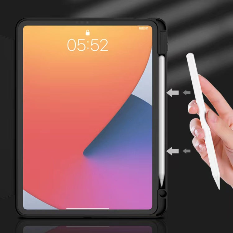 Estuche inteligente de cuero para tableta de la serie Mutural Jianshang, For iPad 10.2 2021 / 2020 / 2019, For iPad Air 2022 / 2020 10.9 / Pro 11, For iPad Pro 12.9 2022 / 2021 / 2020 / 2018
