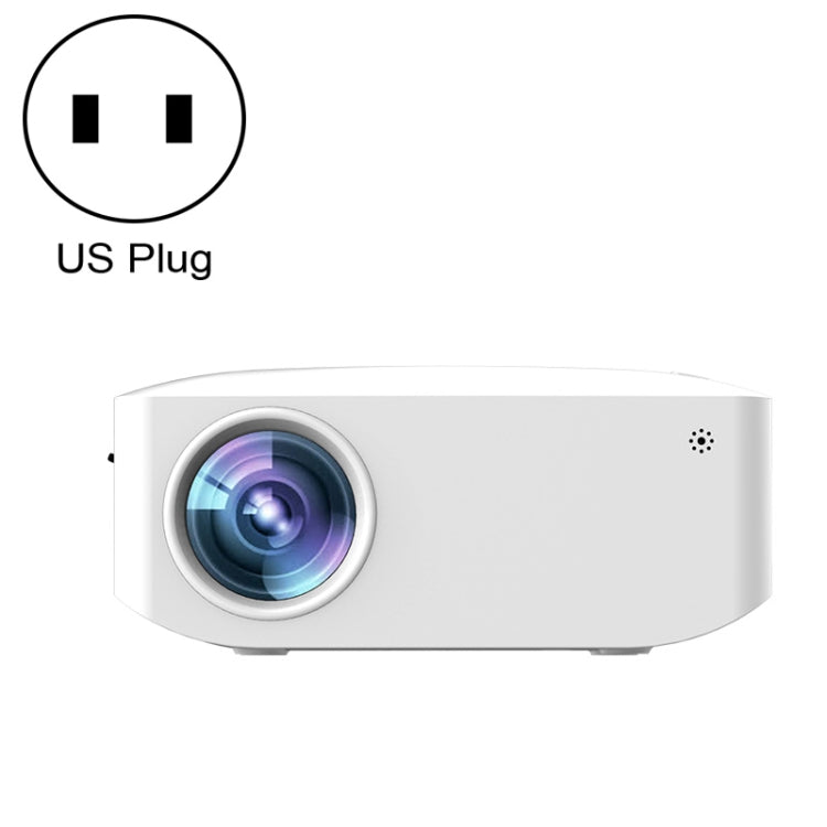 Y2 800x480P 80ANSI Mini LCD LED Proyector inteligente, US Plug, UK Plug, AU Plug, EU Plug