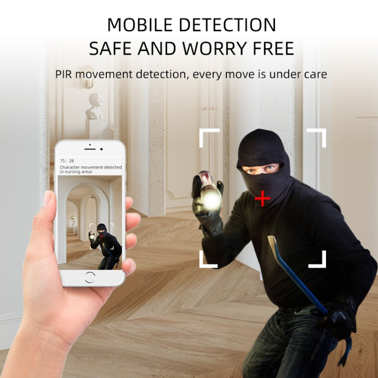 Cámara de vigilancia inteligente A2 1080P HD WiFi compatible con visión nocturna, A2