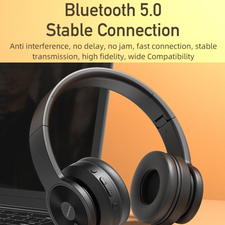 awei A996BL Auricular Bluetooth Inalámbrico Plegable, A996BL