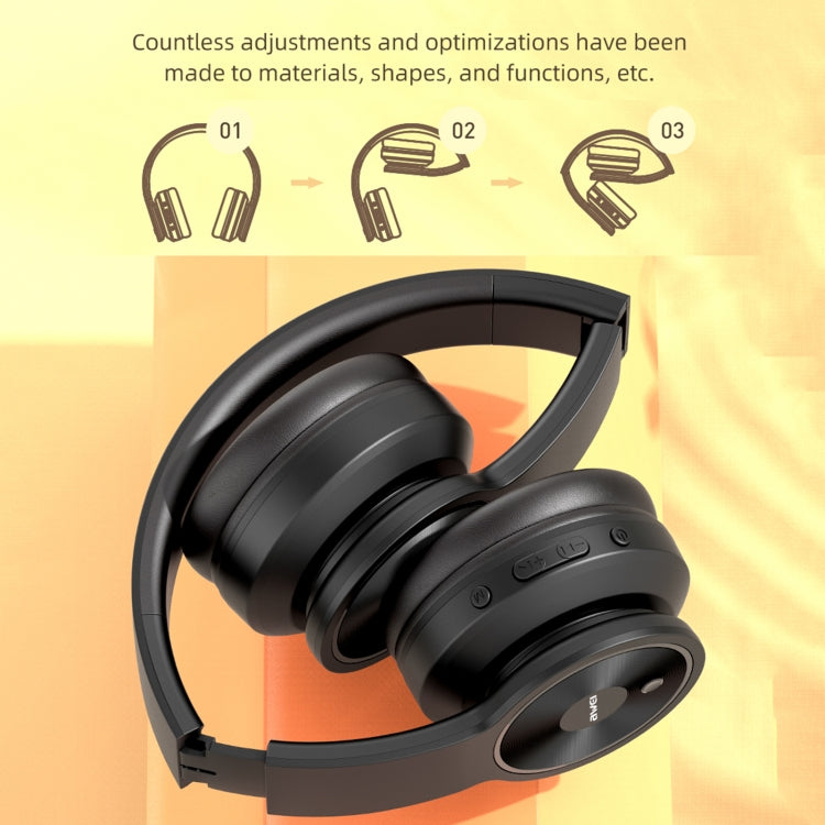 awei A996BL Auricular Bluetooth Inalámbrico Plegable, A996BL