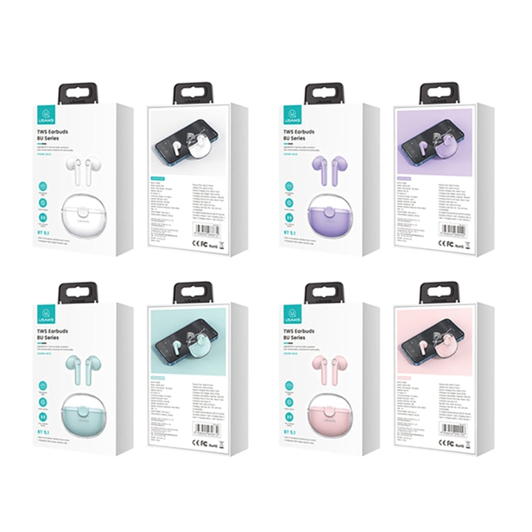 Auriculares inalámbricos USAMS BU12 TWS Half In-Ear Bluetooth 5.1, USAMS BU12
