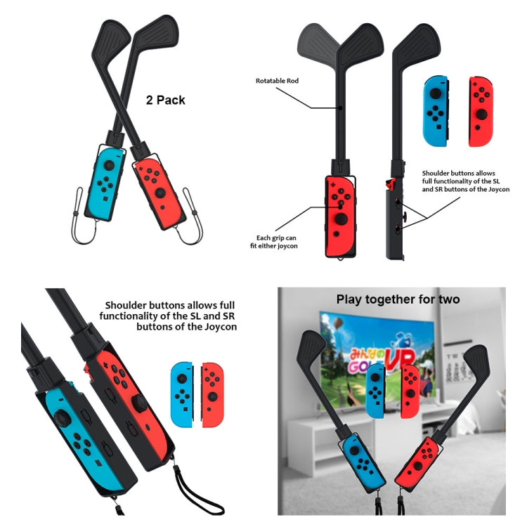 JYS JYS-NS215 Juego de accesorios deportivos somatosensoriales 10 en 1 para Nintendo Switch, JYS 10 In 1