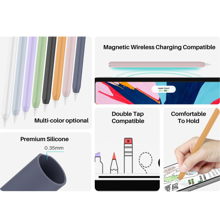 Funda protectora de silicona ultrafina DUX DUCIS Stoyobe para Apple Pencil 2