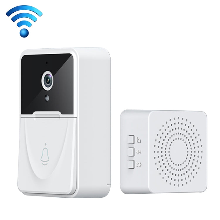 Cámara con timbre inteligente X3 compatible con aplicación móvil, voz bidireccional y almacenamiento en la nube