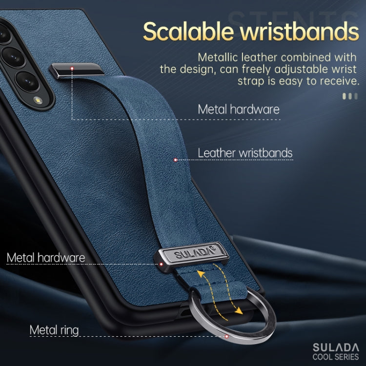 SULADA Cool Series PC + Funda para teléfono a prueba de golpes con textura de cuero, For Samsung Galaxy Z Fold3 5G, For iPhone 12, For iPhone 13, For Samsung Galaxy S22 5G, For Samsung Galaxy Z Fold2, For Samsung Galaxy Z Flip3, For iPhone 12 Pro      ...