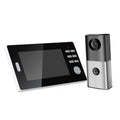 Timbre video inalámbrico 2.4G 720P compatible con visión nocturna, conversación y monitor
