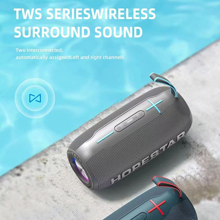 HOPESTAR H49 RGB Light TWS Altavoz Bluetooth inalámbrico a prueba de agua