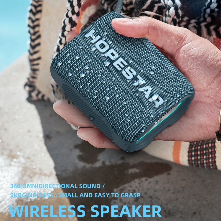 HOPESTAR H54 RGB Light TWS Altavoz Bluetooth inalámbrico a prueba de agua