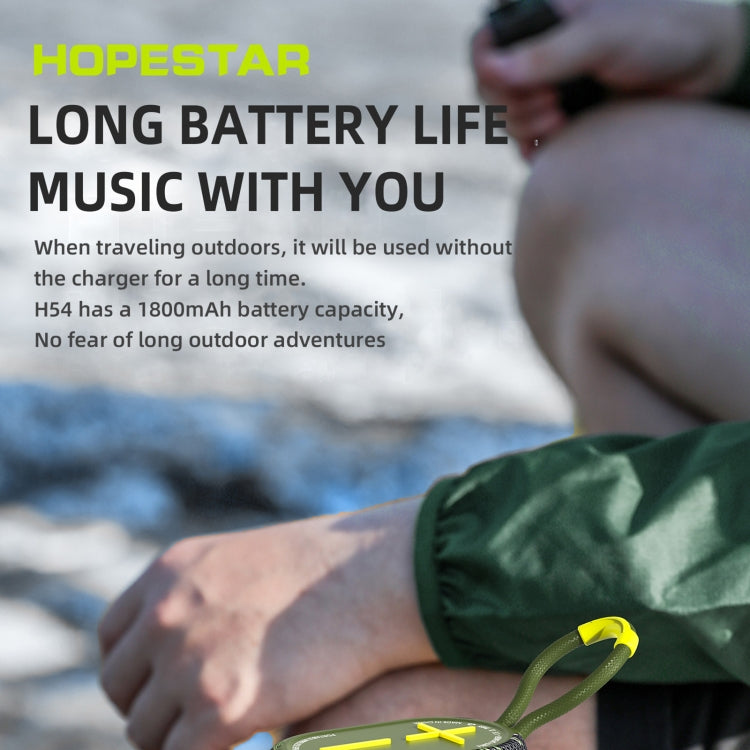 HOPESTAR H54 RGB Light TWS Altavoz Bluetooth inalámbrico a prueba de agua