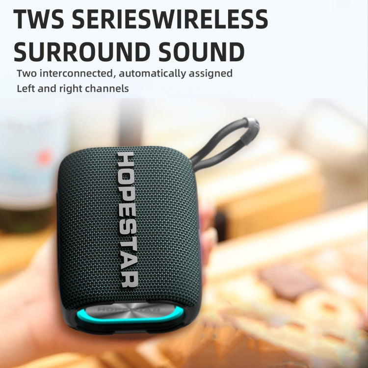 HOPESTAR H54 RGB Light TWS Altavoz Bluetooth inalámbrico a prueba de agua