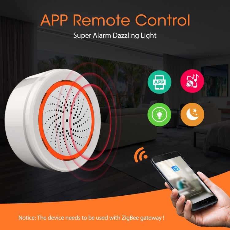 Sensor de alarma de sirena USB NEO NAS-AB02B ZigBee, AB02B