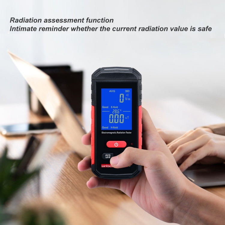 Probador de radiación electromagnética doméstica Wintact WT3122, WT3122