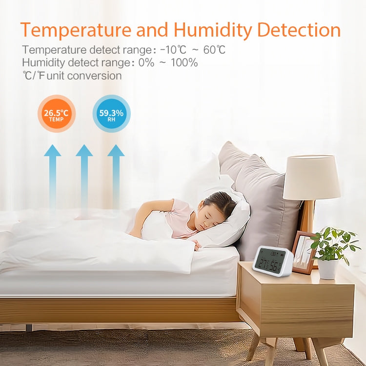 Sensor de temperatura y humedad NEO NAS-TH02B Zigbee, TH02B