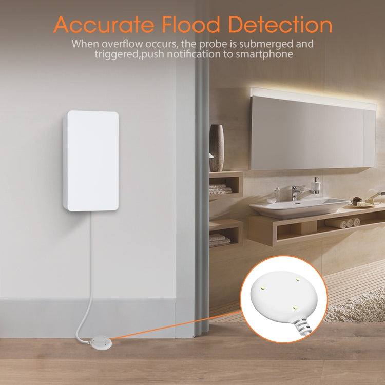 Sensor de agua y sensor de inundación NEO NAS-WS05B Zigbee, WS05B Flood Sensor