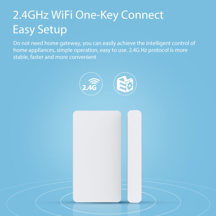 Sensor de puerta y ventana WiFi NEO NAS-DS05W, NAS-DS05W