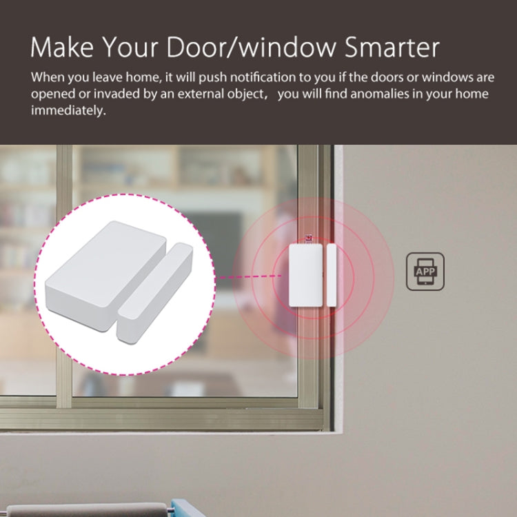 Sensor de puerta y ventana WiFi NEO NAS-DS05W, NAS-DS05W