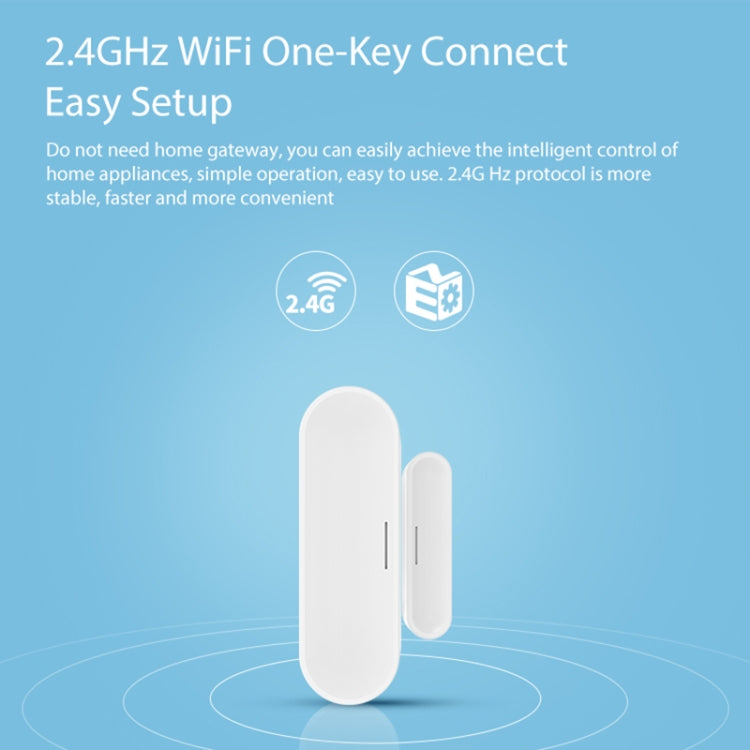Sensor de puerta y ventana WiFi NEO NAS-DS07W, NAS-DS07W