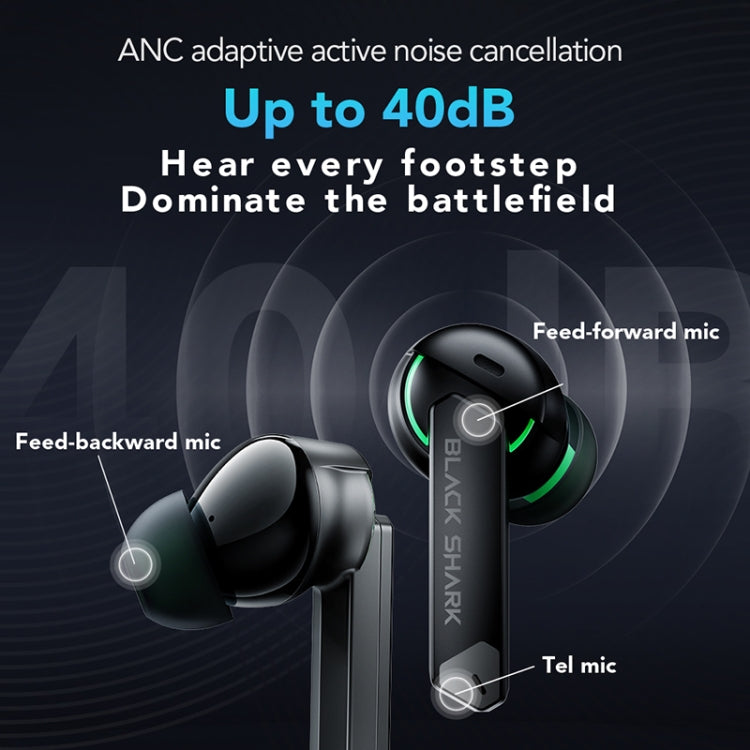 Auricular Bluetooth inalámbrico original Xiaomi Black Shark con reducción de ruido