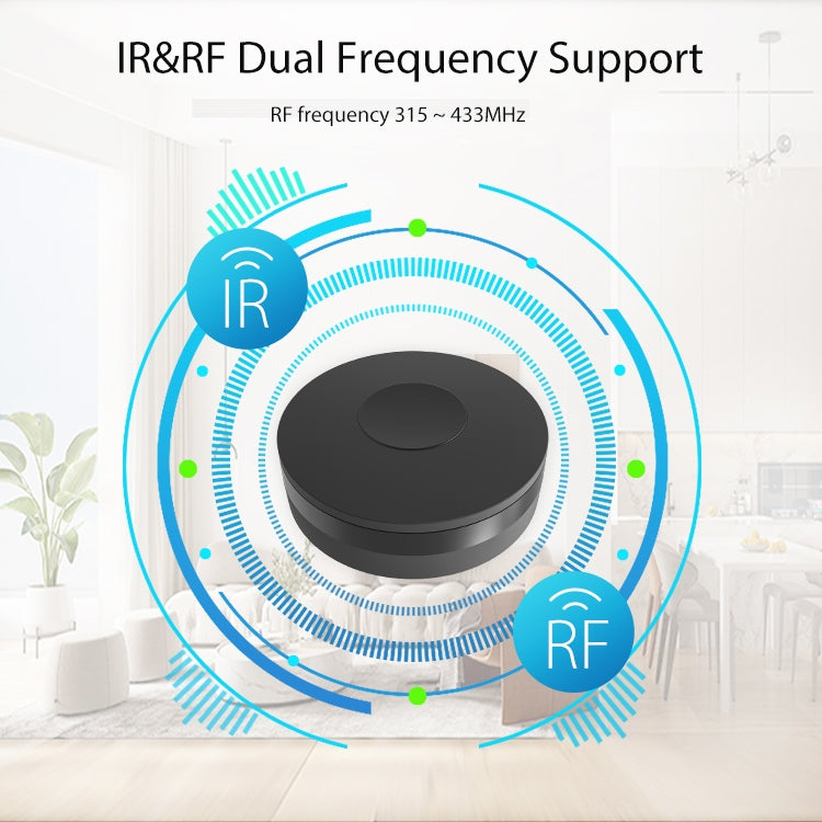 NEO NAS-IR02W-RF WiFi IR + Control remoto RF compatible con algunos dispositivos Tuya RF, IR02W-RF