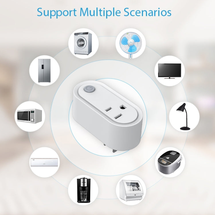 NEO NAS-WR12W 15A 2.4G WiFi Enchufe de alimentación inteligente de EE. UU., WR12W