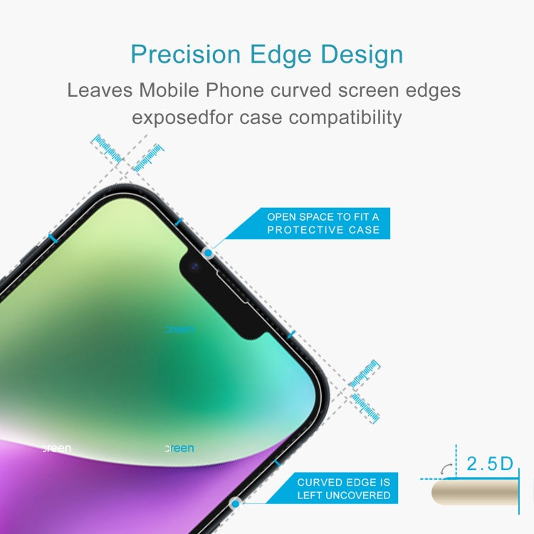Película de vidrio templado 9H 2.5D de 0,26 mm, For iPhone 14 (1 PC), For iPhone 14 Plus (1 PC), For iPhone 14 Pro (1 PC), For iPhone 14 Pro Max (1 PC)