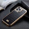 Caja del teléfono de la PU de la galvanoplastia de la textura del cocodrilo, For iPhone 13, For iPhone 13 Pro, For iPhone 13 Pro Max, For iPhone 12 / 12 Pro, For iPhone 12 Pro Max, For iPhone 11, For iPhone 11 Pro, For iPhone 11 Pro Max