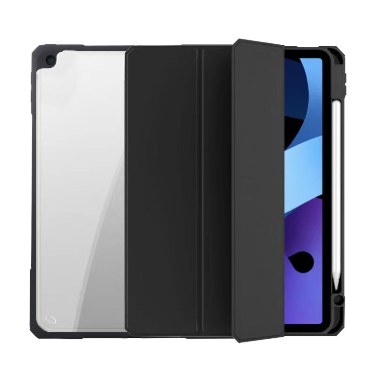 Estuche para tableta de cuero inteligente de la serie Mutural Pinyue, For iPad 9.7 2018 / 2017, For iPad 10.2 2021 / 2020 / 2019